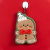 1PC Coral Fleece Children Christmas Creative Small Towel Thickened Hand Towel Multi Element Hanging Cute Embroidery Household