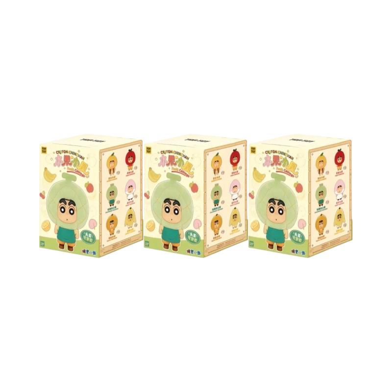 Shin-Chan Crayon Fruit Cottage Series Plush Pendant Cute Soft Stuffed Doll Bag Charm Hanging Deco Trendy Toy Girl Gift