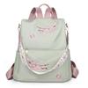 Trendy 2025 Large-Capacity Women's Embroidered Shoulder Bag and Backpack