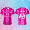 JUL Maillot TOTO Et Ninetta Jerseys Herre- og dame Trendy Rapkultur Trykte T-skjorter Pustende Fotballtreningsuniformer