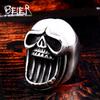 Beier new store 316L Stainless Steel Skull Men's Ring Unique Design Cool Opener Party joy Taste High Quality Jewelry LLBR8-658R