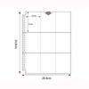 Pagine interne Raccoglitore per carte B5 Raccoglitore per fotocard Fogli PP Trasparente Senza Acidi Tasche Multiple Custodie Custodie per Album Fotografico
