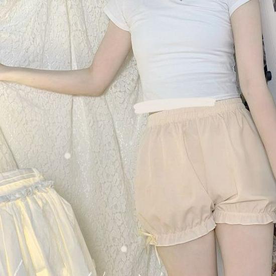 Women s Summer Anti-Exposure Loose Lolita Bloomers Large 120-150 kg [Recommended]
