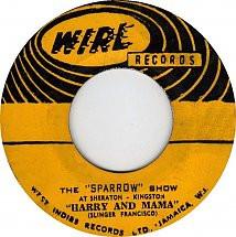 7inch Record MIGHTY SPARROW  Harry And Mama  Dan Is The Man NONE WIRL 1963 Jamaica Reggae Ska  Dub Used
