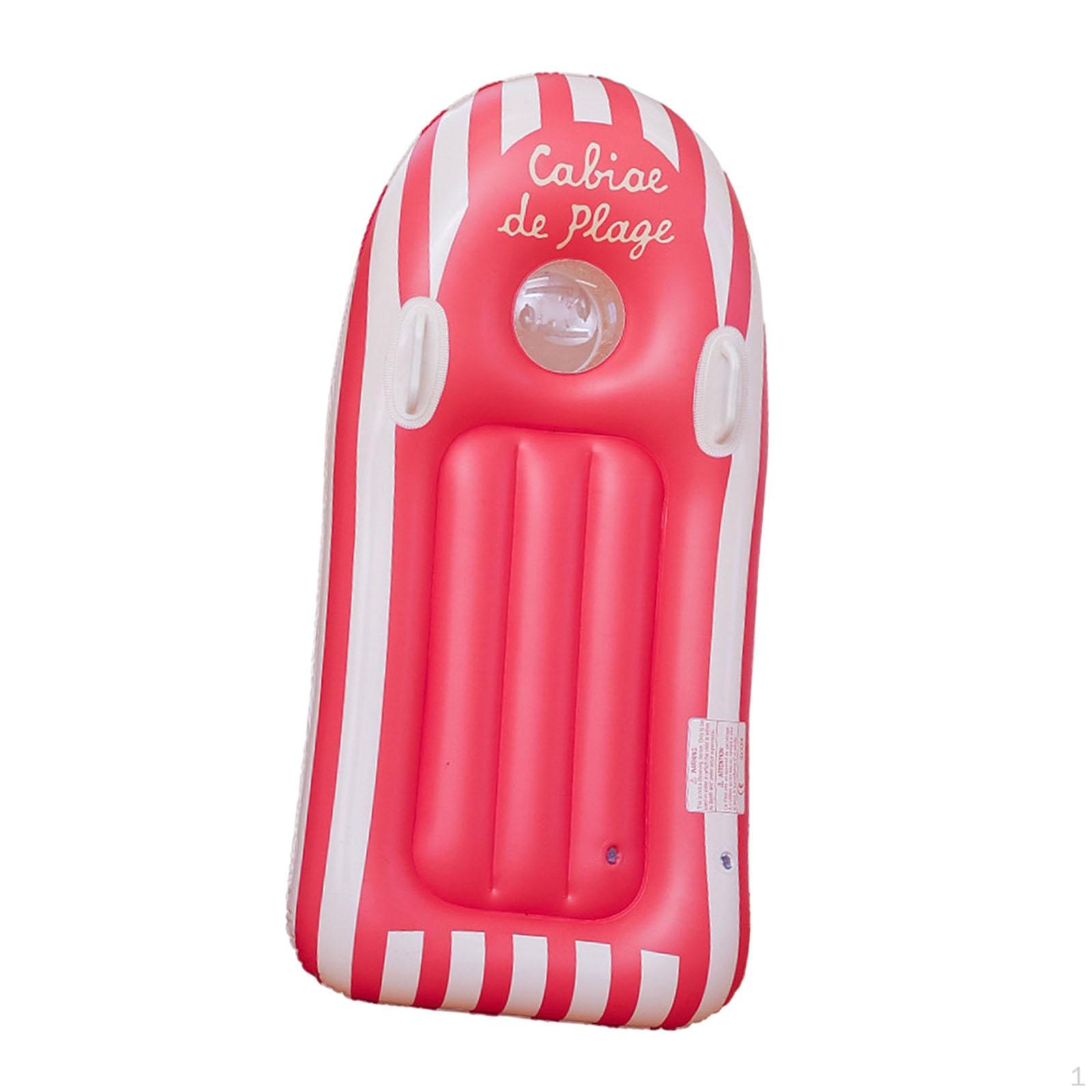 

Надувная доска для серфинга, плавучий матрас для бассейна для отпуска, летние водные развлечения красный