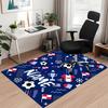 Custom Name Soccer Printed Carpet, for Office Chair Living Room Bedroom Kitchen Room Decor Gifts.