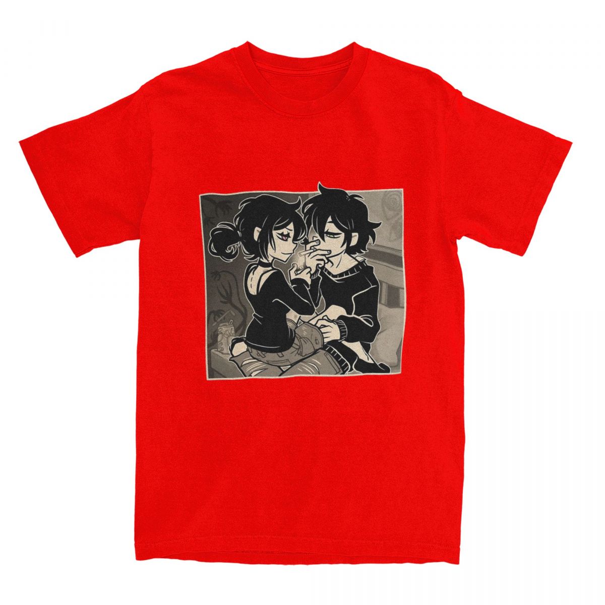 

The Coffin Of Andy And Leyley T Shirts Men Womens 100 Cotton Unique TShirt Crew Neck Ashley and Andrew Short Sleeve Tops Gift S