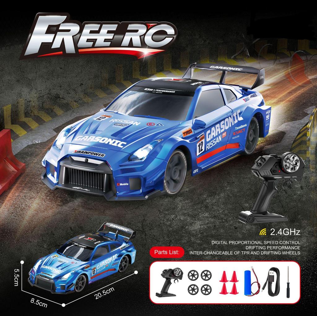 1:24 AE86 Drift High-Speed RC Car – 4WD Racing Toy for Kids