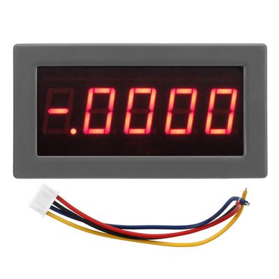 LED Digital Amperemeter DC5V 0‑200uA Hohe Genauigkeit Sicherer Strommesser für Auto Boot Elektrofahrrad