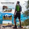 Lightweight Inflatable Portable Air Mat, Compact Fold‑Up Camping Sleeping Mattress for Hiking, Tent Travel and Backpacking Trips