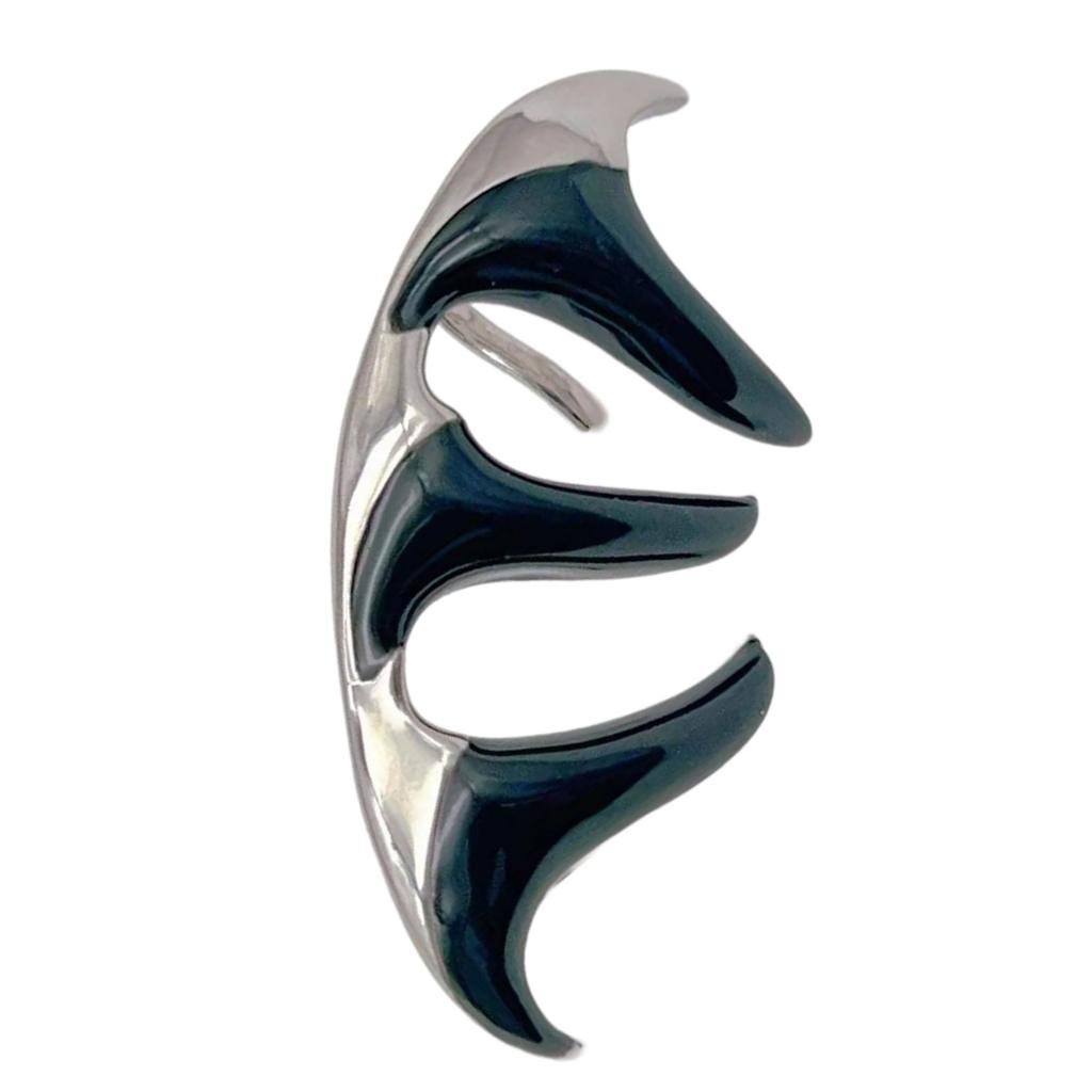 Devil Claw Cuff Earring Gothic Jewelry Punk Ear Cuff for Women Men Fashion Nonpiercing Ear Jewelry Ear Clip for Daily