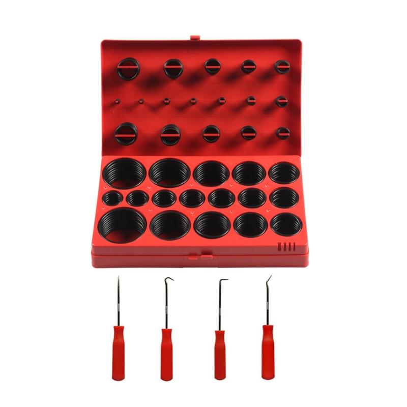 419Pcs Metric O Rings 32 Metric Sizes Universal Rubber Seal O Rings for Faucet Plumbing Hydraulics Hose Sealing Repair