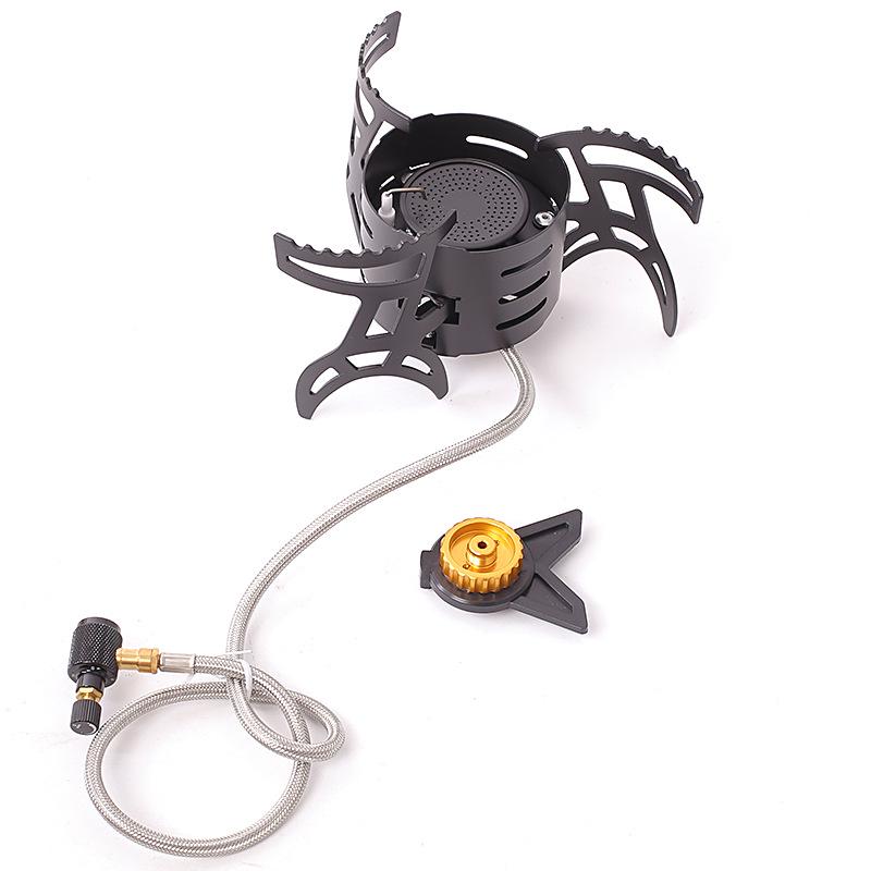 Portable Outdoor Folding Camping Gas Stove for Boiling Water Stove Head