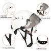 CE Construction Safety Helmet With Visor Built In Goggles For Engineer ABS Hard Hat ANSI Industrial Work Cap Head Protection New