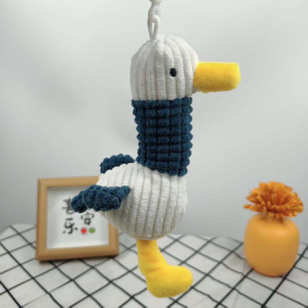 Plush Cute Doll Keychain Pendant Little Seagull Ugly Cute Doll Backpack Pendant Hanging Decoration