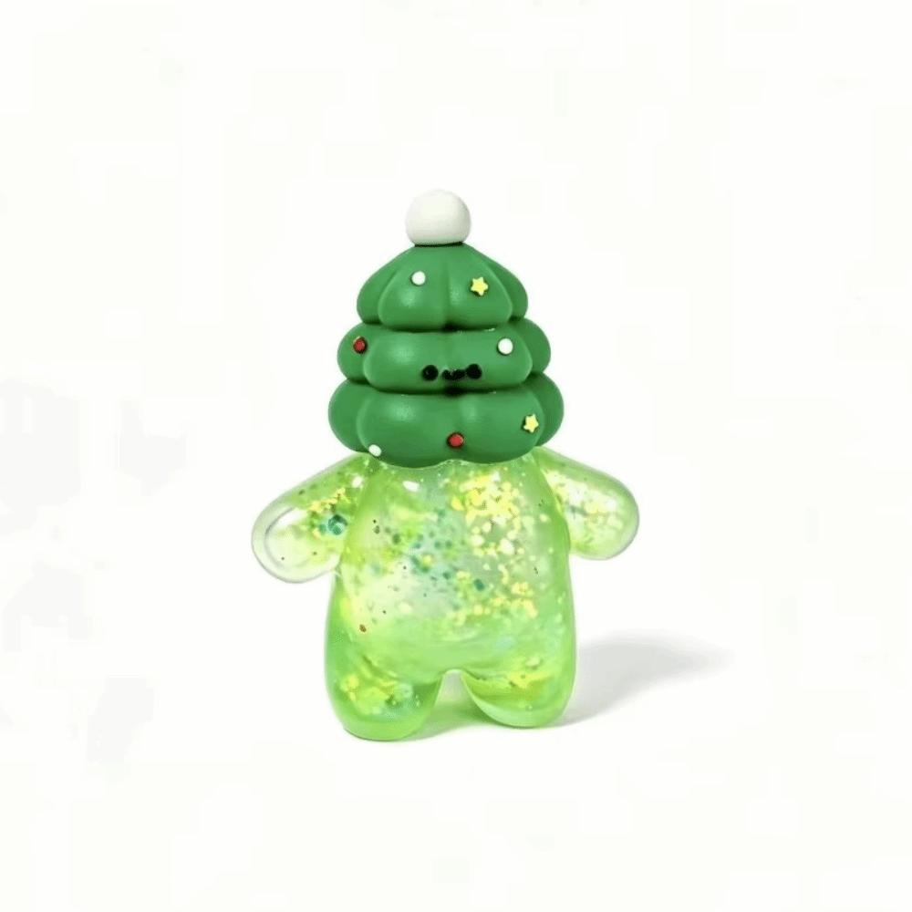 Soft Squeeze Toy Glitter Stress Relief Toy Fun Christmas Fidget Toy  Holiday Season