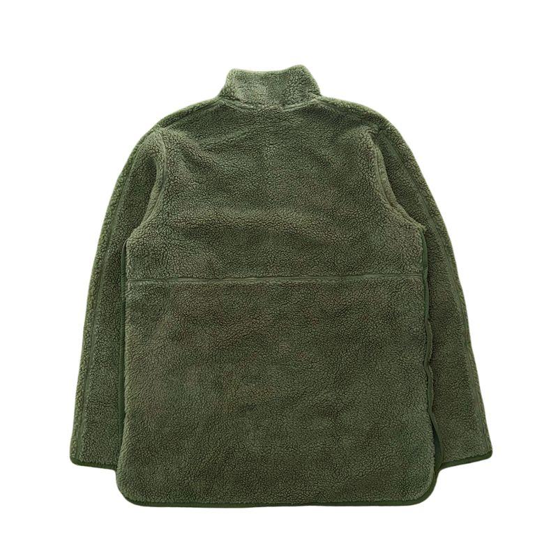 Nike Casual Minimalist Warm Stand Collar Long Sleeve Fleece Jacket Men Jacket Dark-Green DD2183-326