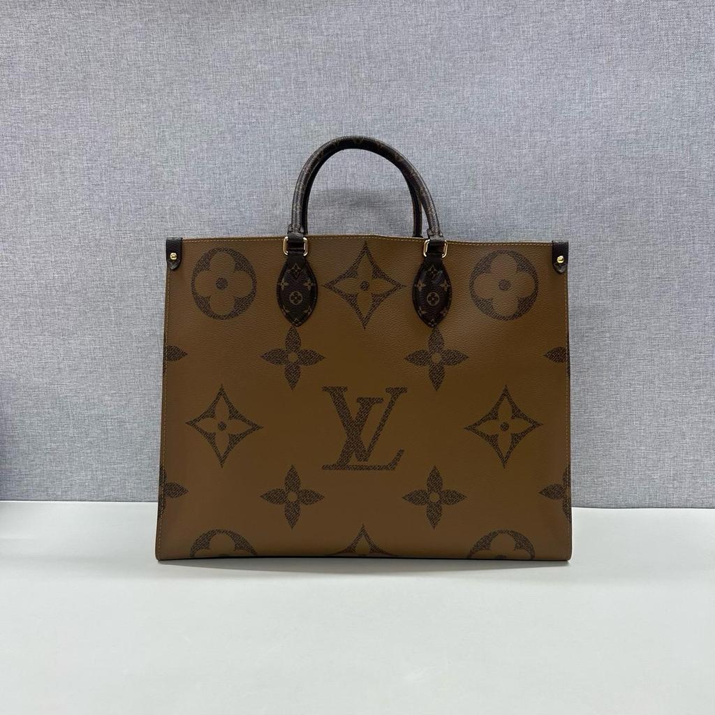 [Pre-Owned] Louis Vuitton Onthego GM 'Brown Monogram Canvas/Brown Monogram Reverse Canvas' - Excellent #7U1IG8