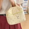 Retro Floral Women's Cosmetic Bag Makeup Case Vintage Plaid Female Travel Storage Bags Large Capacity Girls Handbag Clutch Purse