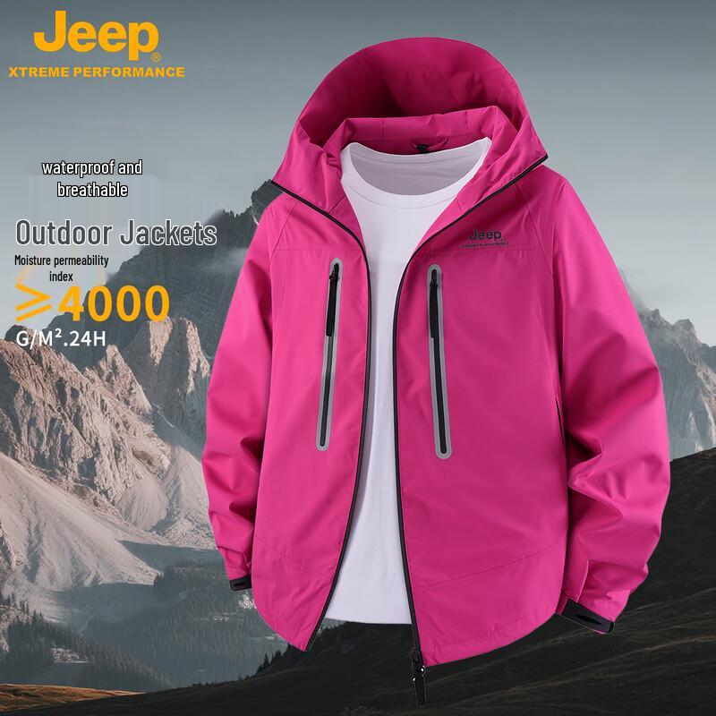 JEEP Men s Windproof Waterproof Outdoor Jacket M