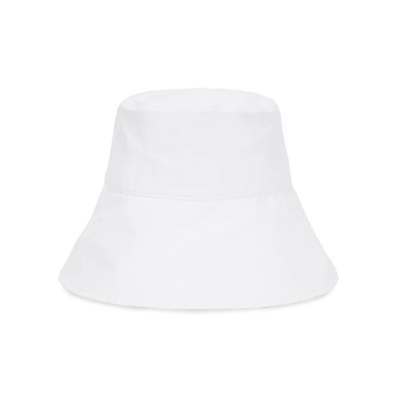 VARZAR VA Studded Solar Shield Bucket Hat White