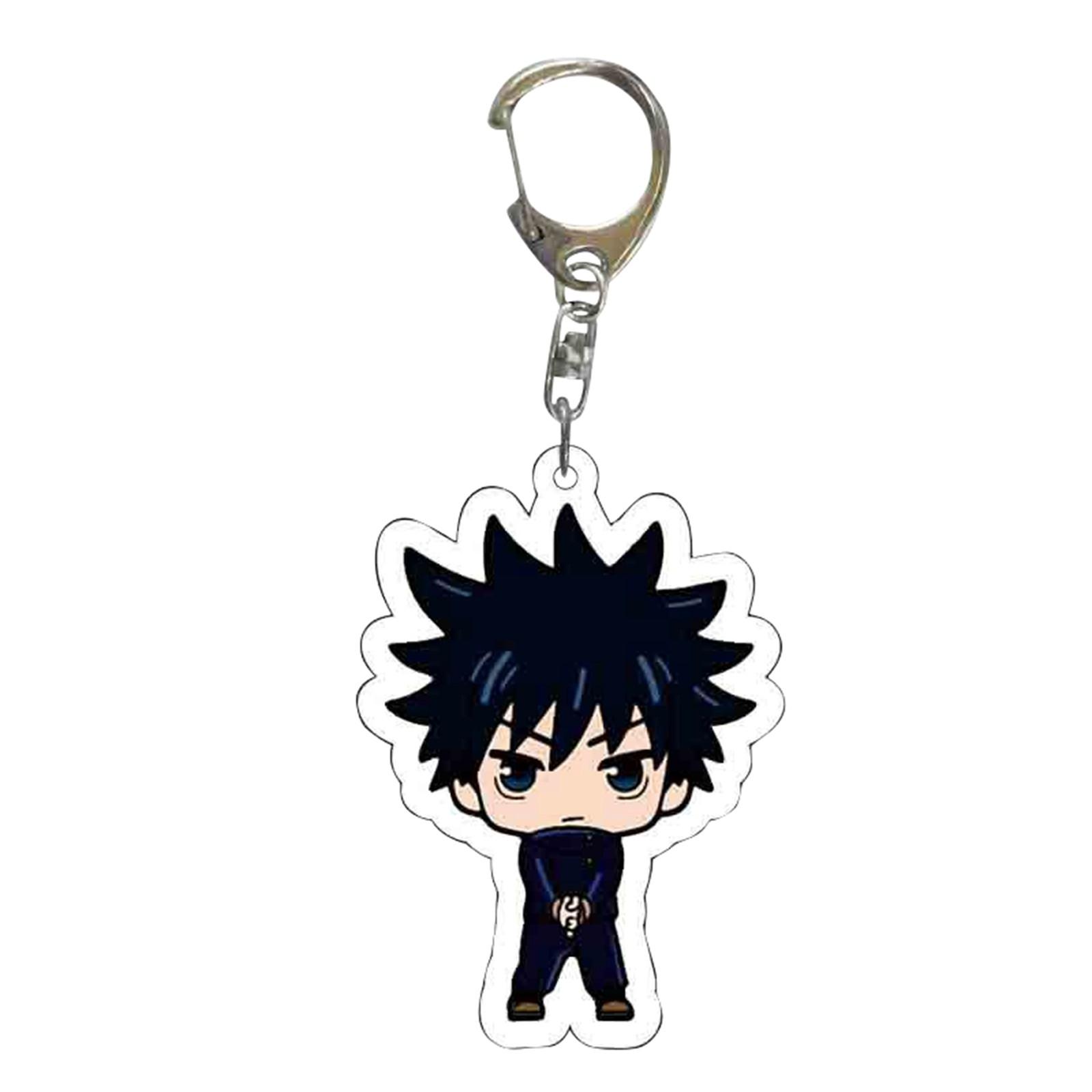 

Анимационный периферийный брелок в стиле аниме Fan Q, двухсторонний прозрачный акриловый кулон One Size