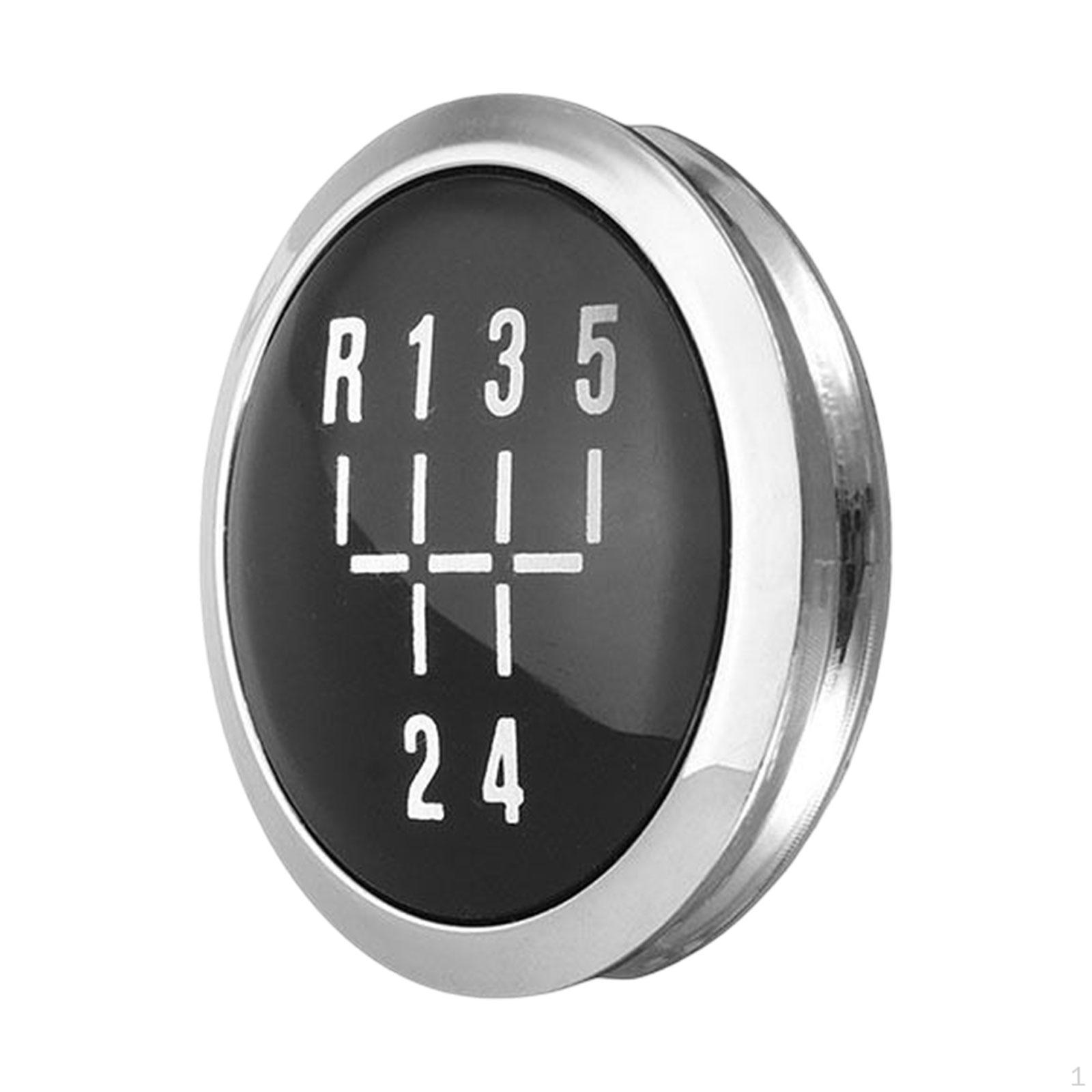 

5 Speed Gear Shift Knob Cover Spare Parts High Performance Replaces Repair Professional Assembly
