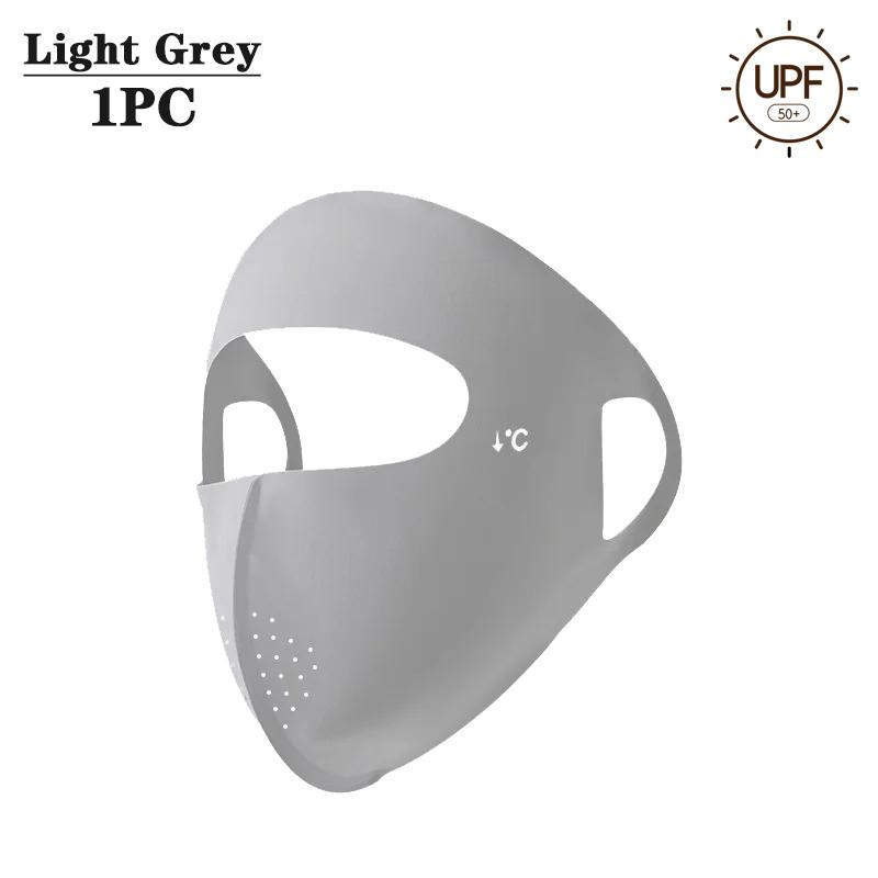 

1-10PCS 2025 Summer Full Face Mask UV Sun Protection for Men Women Outdoor Travel Cycling Beach Elastic Breathable Face Cover