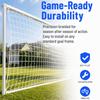 Braided Rope Replacement Soccer Net Square Mesh Soccer Post Net Soccer Goal Net  Sports Field