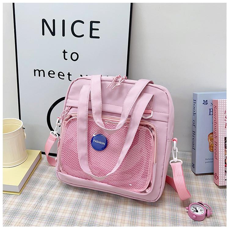 Stylish Large Capacity Nylon Tote Shoulder Crossbody Bag For Women
