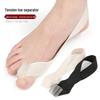 Day & Night Unilateral Thumb Valgus Corrector with Bunion-Friendly Toe Separator & Adjustable Tension Strap