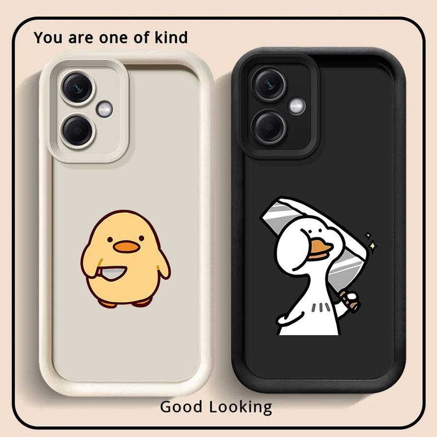 Funny Duck Case for Xiaomi Redmi Note 14 Pro Plus Note 13 12s 10 12 13C 12C A1 A2 A3 A4 14C 11s 11 Phone Cover