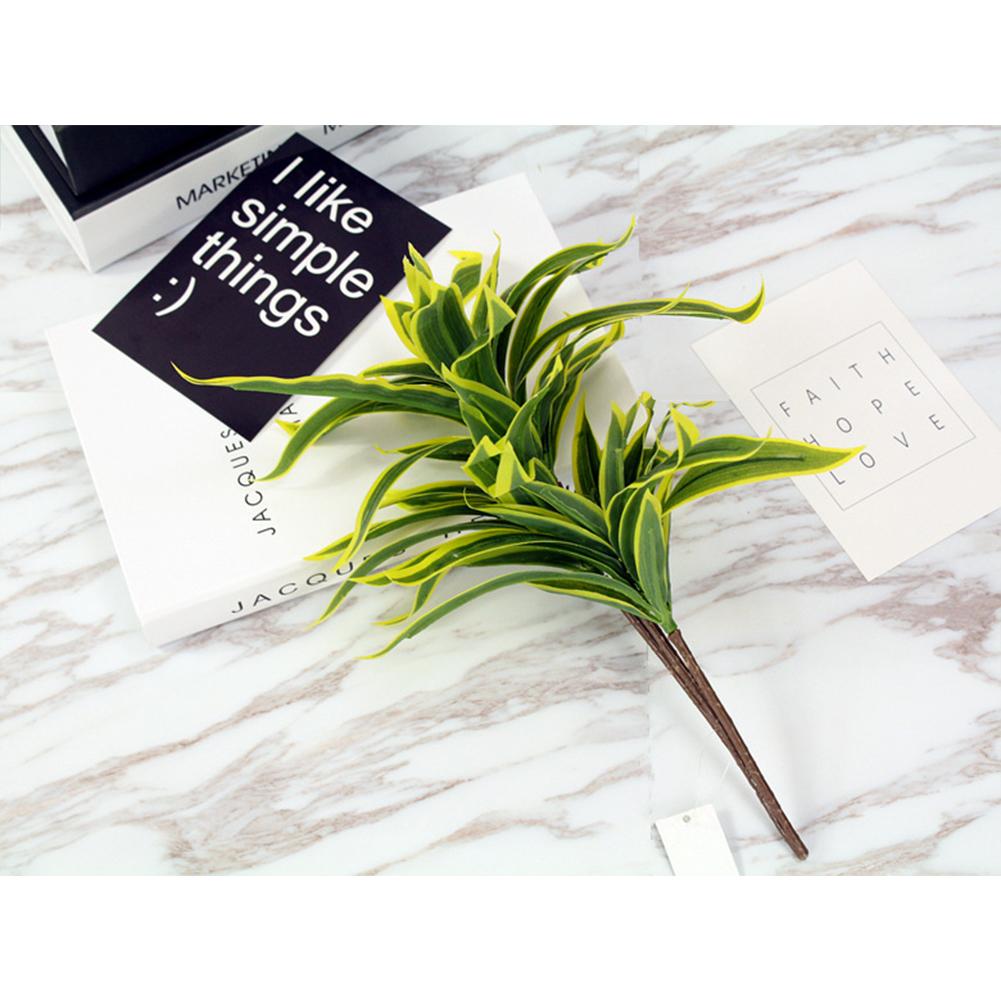 Simulation Bamboo Palm Plants Ornaments For Indoor Outdoor Wedding Landscaping Home Office Artificial Flowers Decoration