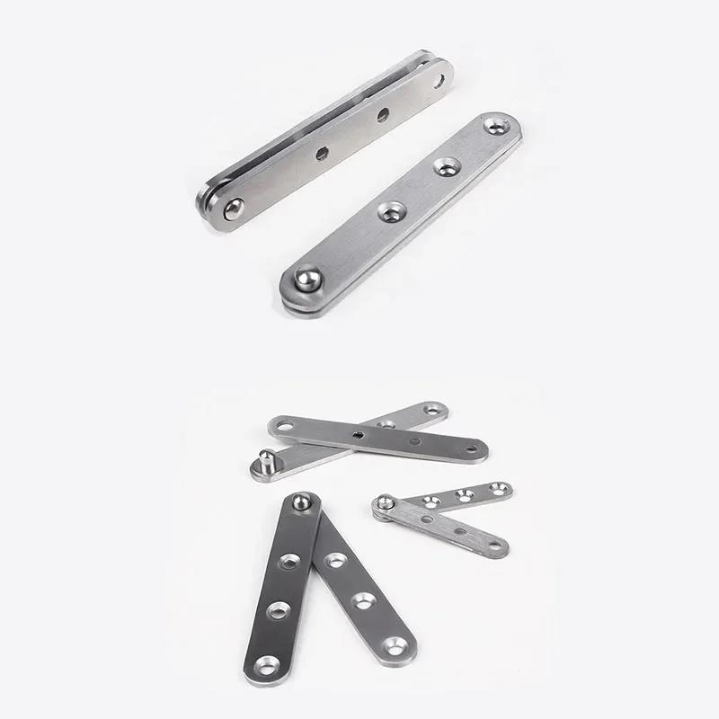 Stainless Steel Doors Hinges Under 360 Degree Rotating Shaft Rotation Hinge Positioning Concealed Cabinet Hinge