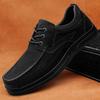 Men's shoes outdoor tooling shoes handmade casual shoes spring and autumn low-top leather matte cowhide leather shoes lace-up shoes