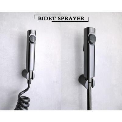Wall Mounted High Pressure Bidet Sprayer Cleaning Tools Household Sprayer Shower Set Toilet Bathroom Sprayer