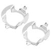 2pcs H7 LED Car Headlight Bulb Adapter Base Retainer Holder for Ford  BMW
