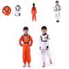 Astronauten Cosplay Kostüm für Kinder Polyesteranzug mit Raumanzugdesign für Halloween-Partys