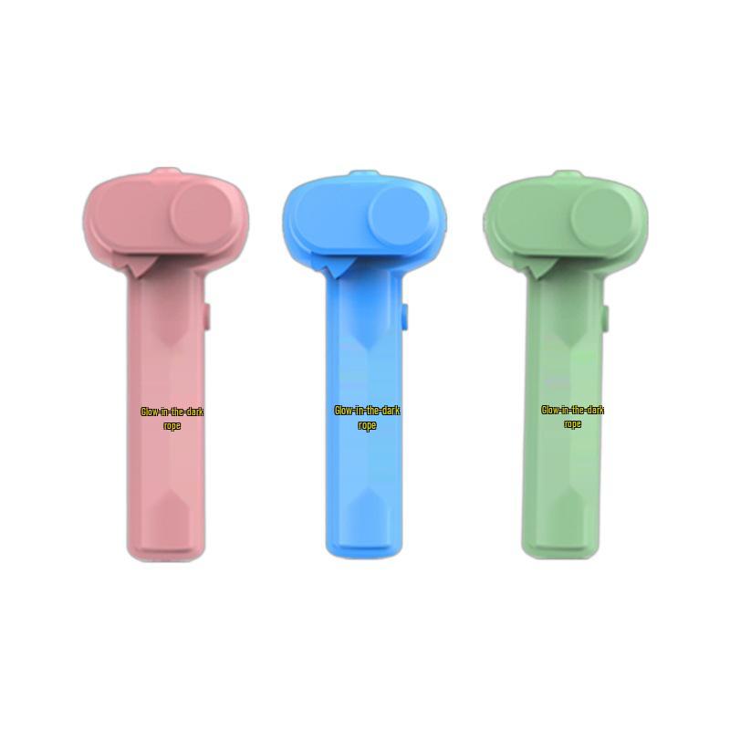 Rechargeable Electric Luminous Cat Teaser Rope Launcher Toy