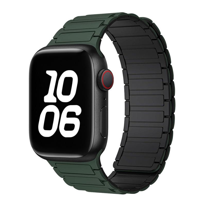 Zhang Jingyi Magnetisches Silikonarmband für Apple Watch S9/8/iWatch10 Ultra