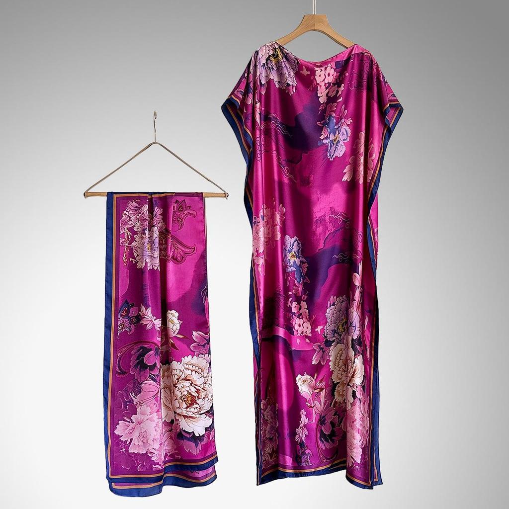 Middle Eastern Style Loose Long Dress Abaya for Women