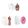 Birth of Jesuss Candle Silicone Mould DIY Nativity Scene Candle Resin Mold Decor
