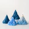 3D Iceberg Volcano Snow Mountain Silicone Mold Candle Making Supplies Tools DIY Handmade Soap Resin Crystal Ice Mould Home Decor