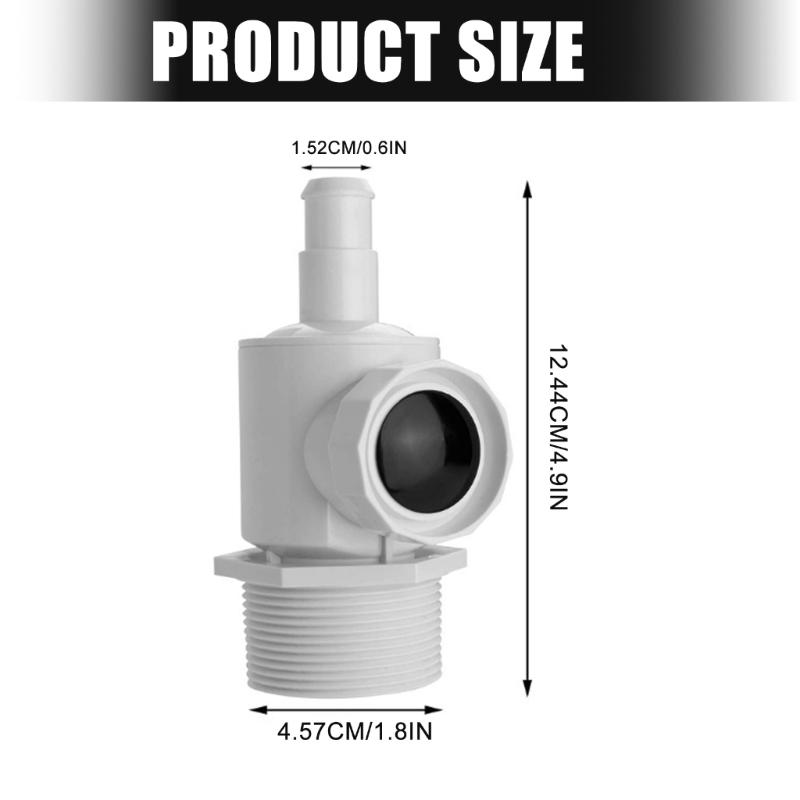 Universals Wall Fitting Connector Assembly Wide Applicability Swimming Pool Maintenance Replacement