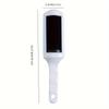 1pcs Electrostatic Dust Removal Brush for Removing Hair and Dust from Clothes Double-sided White Hair Removal Brush