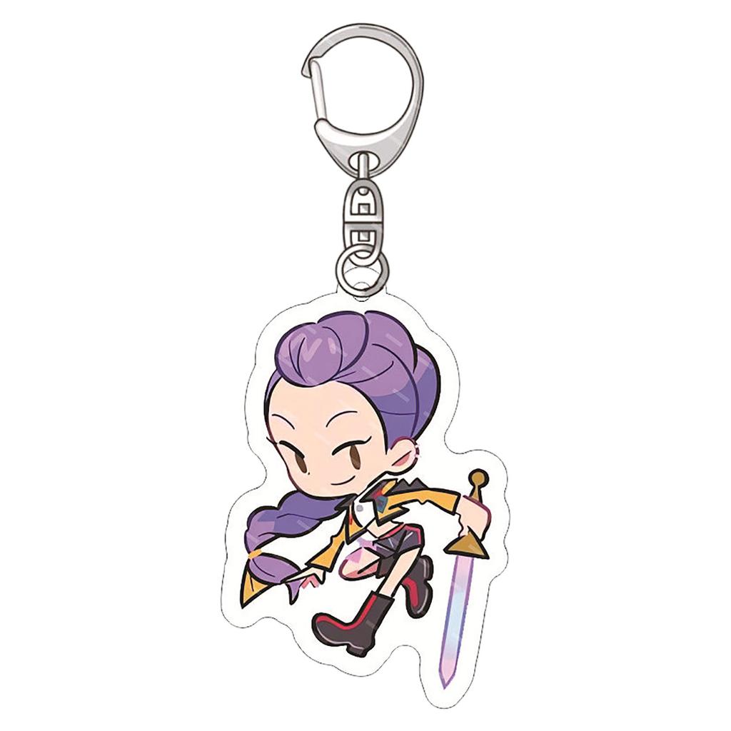 Akryl Nøkkelring Anheng – Søt Dekorativ Gave Til Studentryggsekker