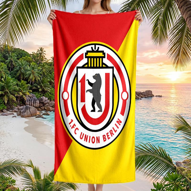 Telo Mare Asciugatura Rapida Union Berlin FC Stampa Microfibra Assorbente Portatile da Viaggio per Nuoto