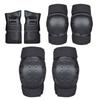 Cycling Protective Gear Set Adults Kids - Knee Elbow Wrist Guards 6-Piece Safety Equipment Bike Riding Skateboarding