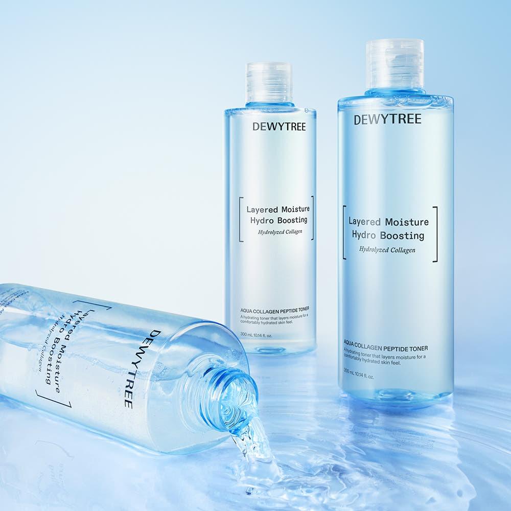 Dewytree Aqua Collagen Peptide Toner 300ml Hydrating Firming