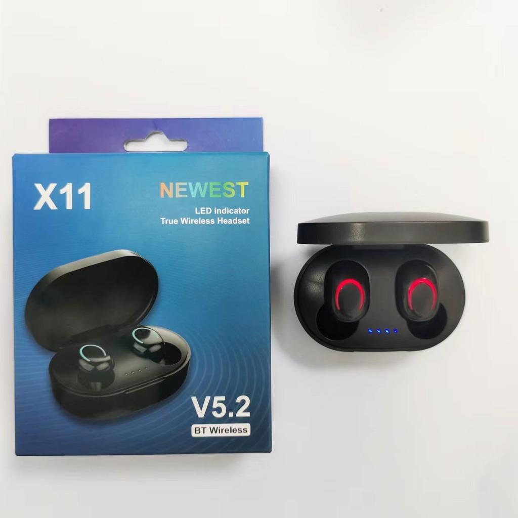 

Wireless Bluetooth Earbuds With Noise Cancelling For Sports And Music Listening X11